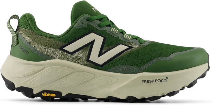 New Balance Fresh Foam X Hierro V9 Trailrunningschoenen olijfgroen