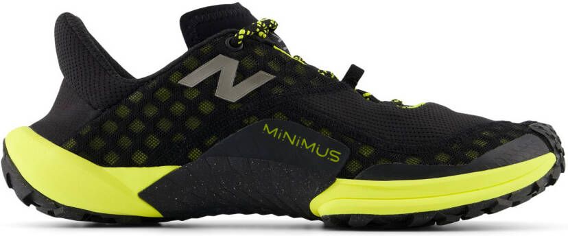 New Balance Minimus V1 Trail Hardloopschoenen Black Firefly Ginger Lemon - Foto 4