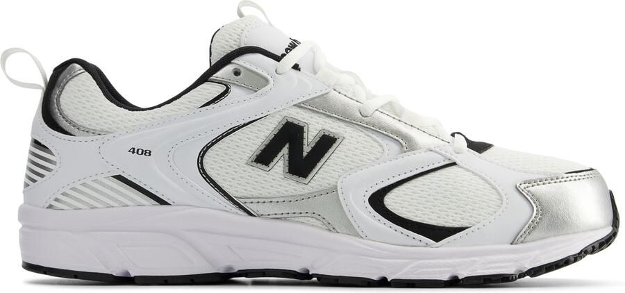 New Balance 408 sneakers wit zwart Uitneembare zool - Foto 4