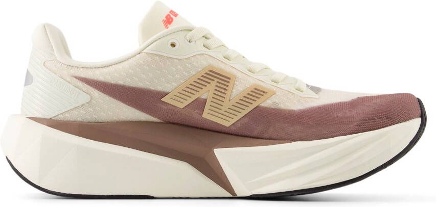 New Balance Women's FuelCell Rebel V5 Hardloopschoenen beige