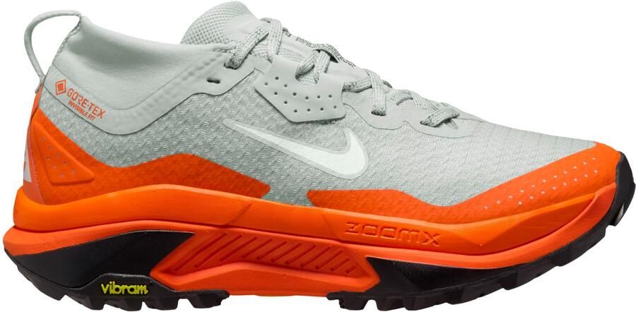 Nike ACG Zegama Trail GTX Trailrunningschoenen grijs oranje
