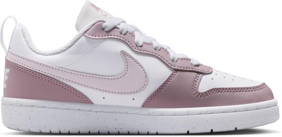 Nike Lage Sneakers Baskets Court Borough Low Recraft 100% Polyester - Foto 2