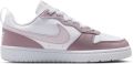 Nike Lage Sneakers Baskets Court Borough Low Recraft 100% Polyester - Grijs