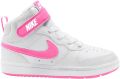 Nike Court Bordough Mid 2 meisjes hoge sneakers wit roze - Roze