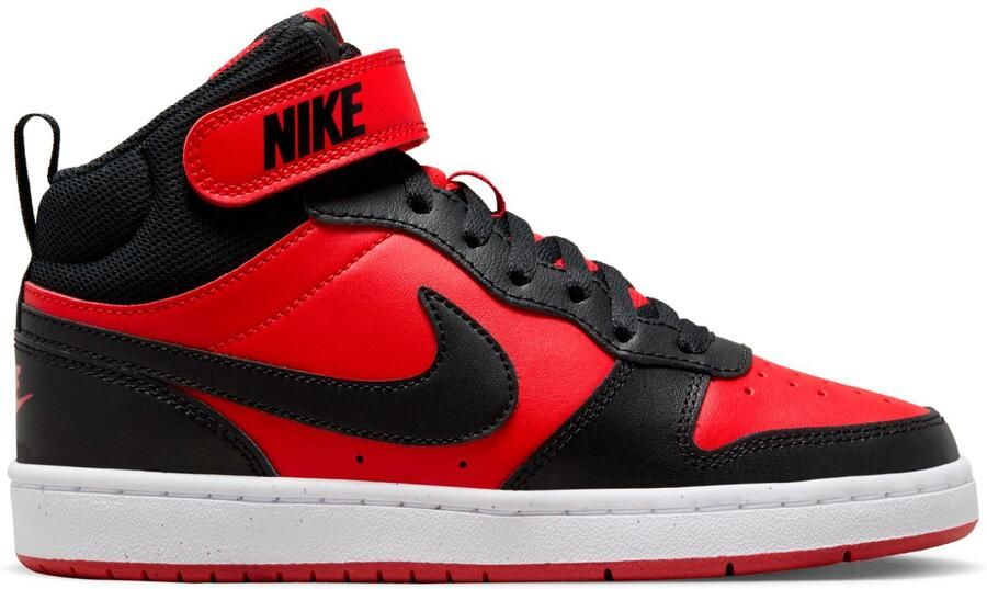 Nike Stijlvolle Court Borough Mid 2 Sneakers Red