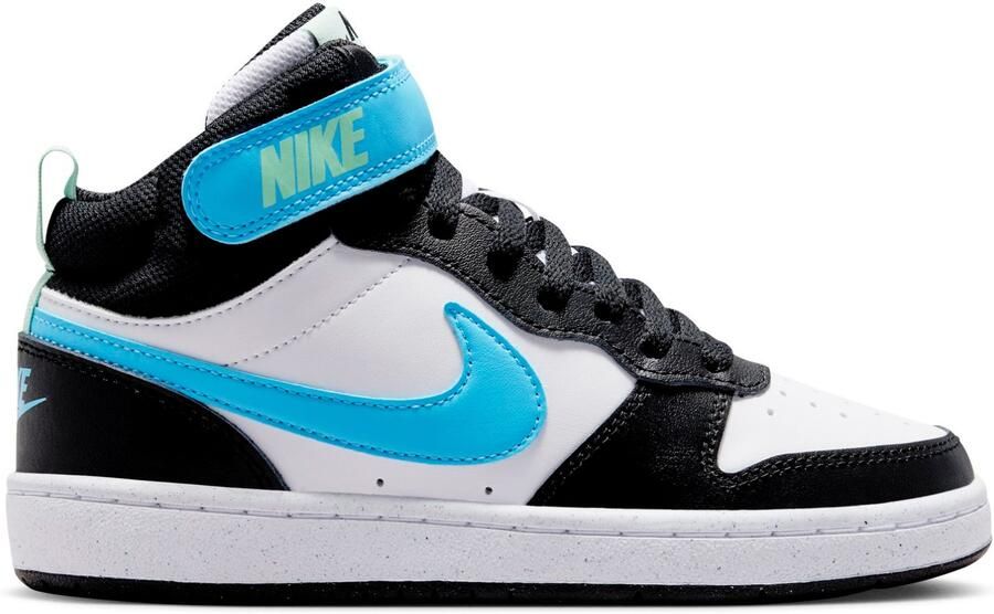 Nike Kid's Court Borough Mid 2 Sneakers zwart