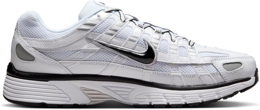 Nike Sportswear Sneakers laag 'P-6000' zilvergrijs zwart wit - Foto 4