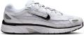 Nike Sportswear Sneakers laag 'P-6000' zilvergrijs zwart wit - Wit
