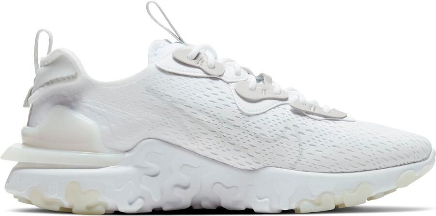 Nike React Vision White Lt Smoke Grey White Lt Smoke Grey Schoenmaat 42 1 2 Sneakers CD4373 101 - Foto 2