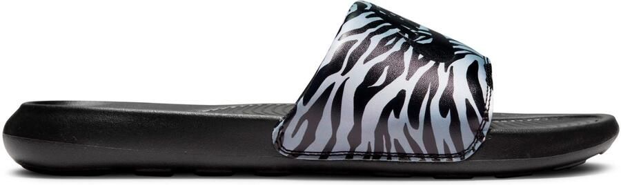 Nike Women's Victori One Slide Print Sandalen grijs