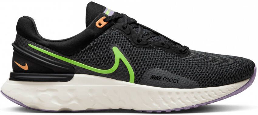 Nike React Miler 3 Road Running Shoes Runningschoenen zwart