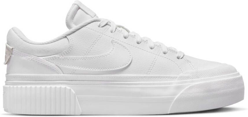 Nike Legacy Lift Lage Sneaker Wit Zwart Oranje White Dames - Foto 12