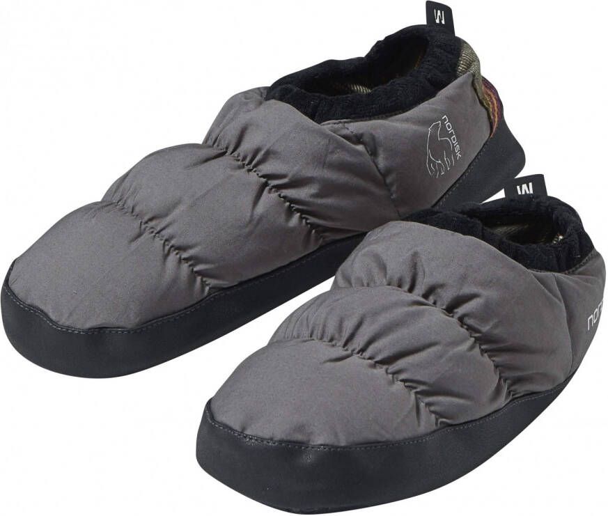 Nordisk Hermod Down Shoe Pantoffels maat L grijs