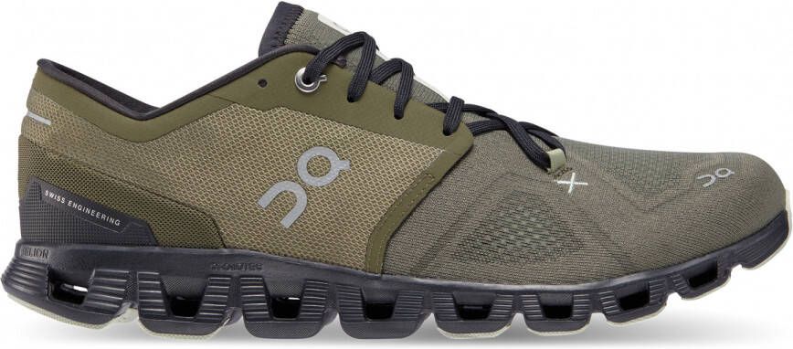 On Cloud X 3 Olive Reseda Heren Schoenen