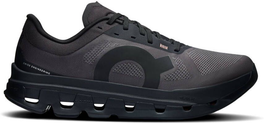 On Cloudflow 5 Hardloopschoenen zwart grijs