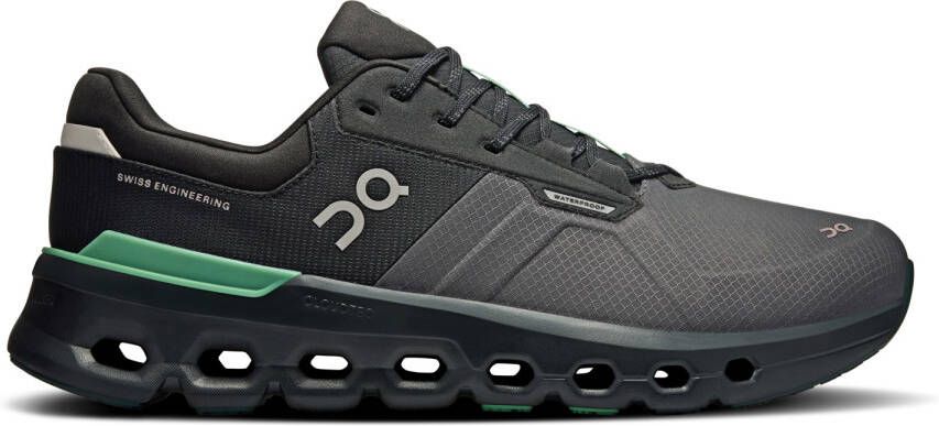 On Cloudrunner 2 Waterproof Hardloopschoenen grijs zwart