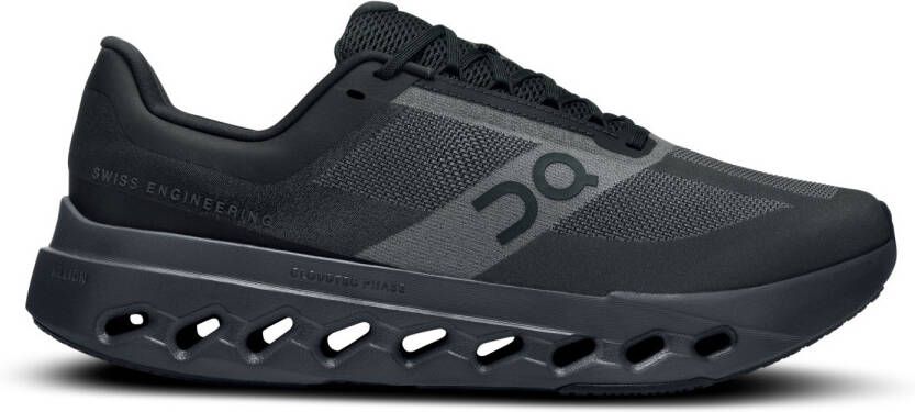 On Cloudsurfer Next Sneakers Heren Zwart Mesh Synthetisch