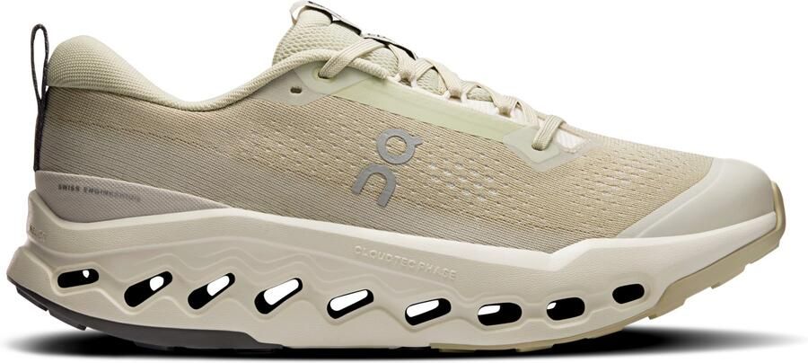 On Cloudsurfer Trail 2 Trailrunningschoenen beige grijs