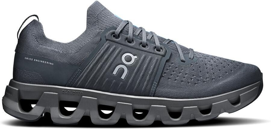 On Cloudswift Sneakers Heren Zwart Mesh Synthetisch