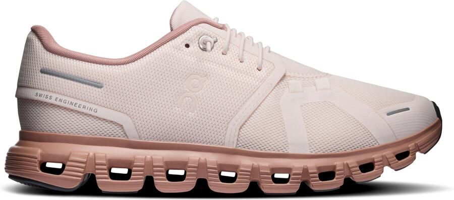 ON Running Cloud 6 Dames Roze- Dames Roze