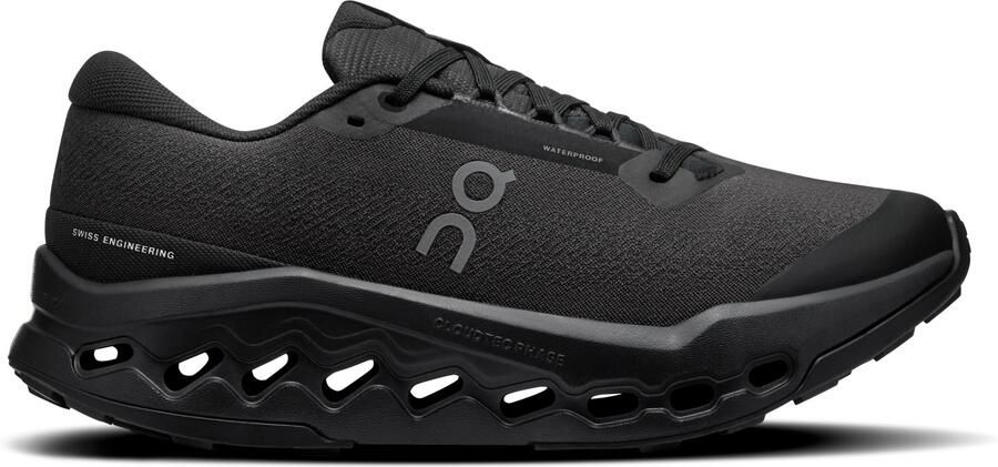 On Women's Cloudsurfer Trail 2 WP Trailrunningschoenen zwart