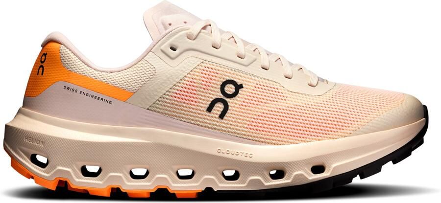 On Women's Cloudvista 3 Trailrunningschoenen grain saffr