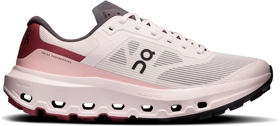 On Women's Cloudvista 3 Trailrunningschoenen oyster barberry