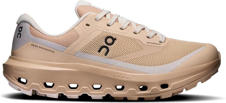 On Women's Cloudvista 3 Waterproof Trailrunningschoenen geel ice
