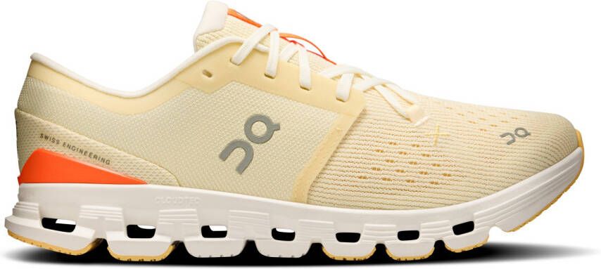 On Women's Cloud X 4 Hardloopschoenen beige