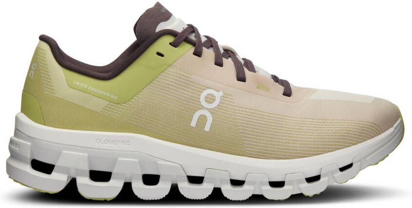 On Women's Cloudflow 4 Hardloopschoenen beige