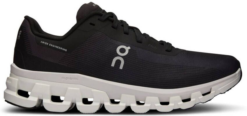 On Women's Cloudflow 4 Hardloopschoenen zwart grijs