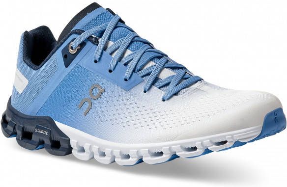 ON Running On Cloudflow Dames Sportschoenen Hardlopen Weg wit blauw - Foto 4