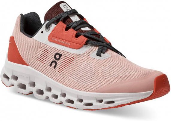 ON Running On Cloudstratus Dames Sportschoenen Hardlopen Weg rood - Foto 3