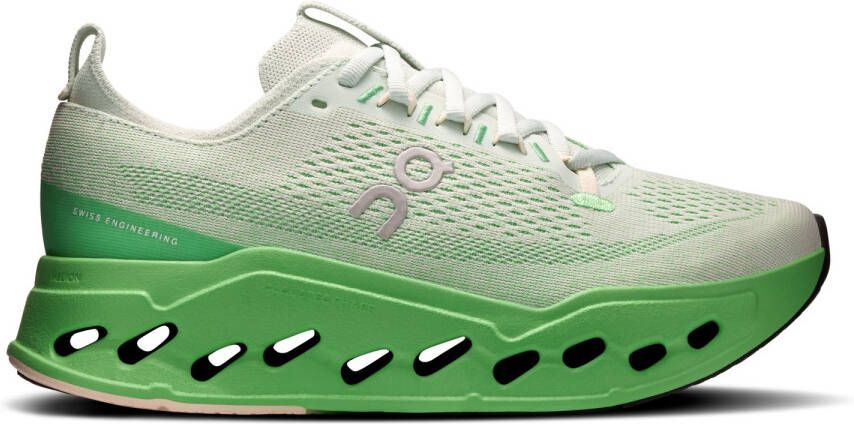On Women's Cloudsurfer Max Hardloopschoenen groen