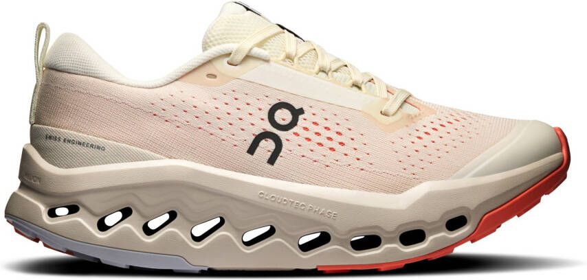 On Women's Cloudsurfer Trail 2 Trailrunningschoenen beige