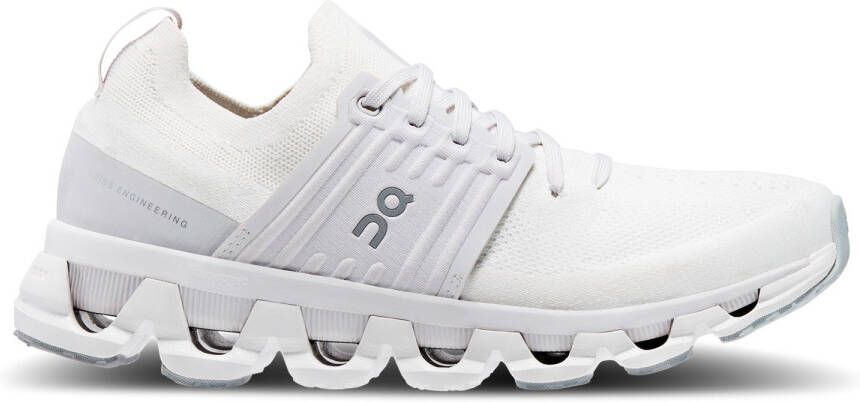 On Women's Cloudswift 3 Hardloopschoenen wit grijs - Foto 2