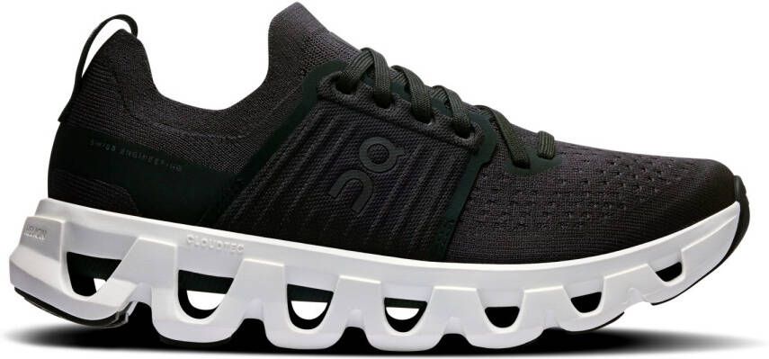 On Women's Cloudswift 4 Hardloopschoenen zwart grijs