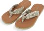 O'Neill Dames Slipper Ditsy Sun Sandals Green Textured Jungle GROEN - Thumbnail 3