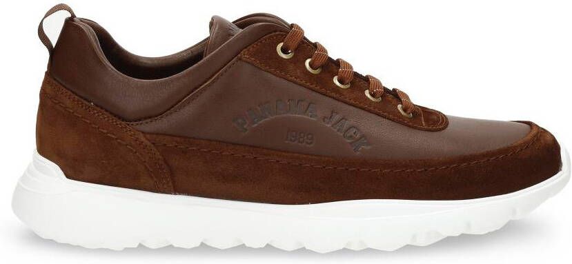 Panama Jack Jensen C9 Sneakers bruin wit