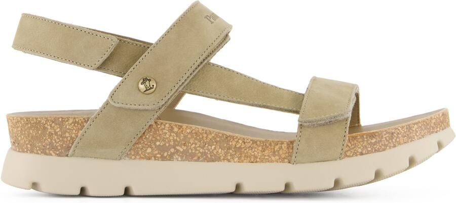 Panama Jack Women's Selma Nobuck Sandalen beige