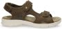 Panama Jack Stijlvolle platte sandalen met plakband Green Heren - Thumbnail 3