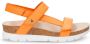 Panama Jack Platte Sandalen met Bandjes Orange Dames - Thumbnail 5