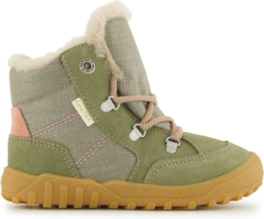 Pepino by Ricosta Kid's Dari Winterschoenen Wide olijfgroen beige