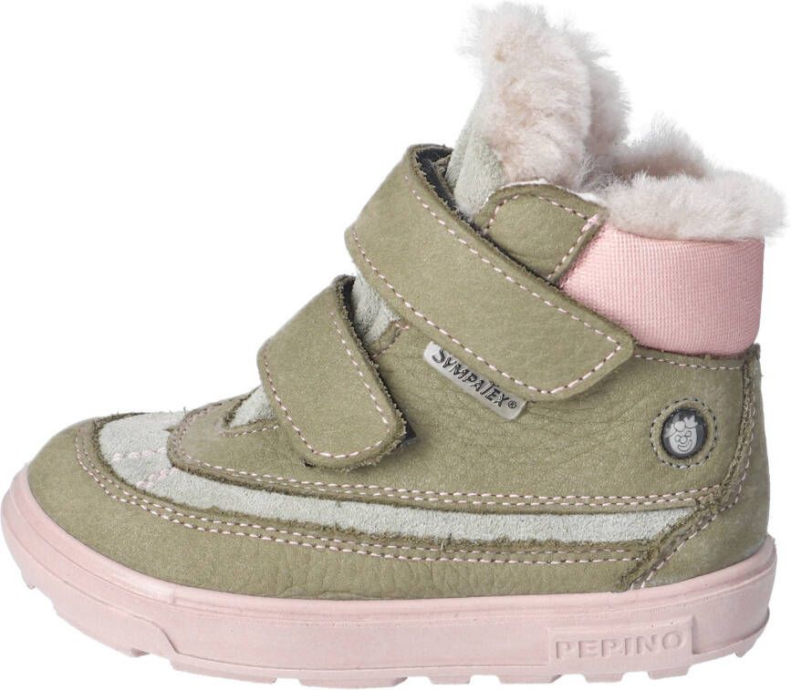 Pepino by Ricosta Kid's Pedro Winterschoenen olijfgroen