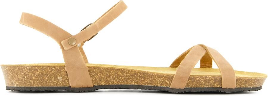 Plakton Women's Mam Date Sandalen beige