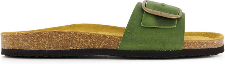 Plakton Women's Bis 3 Sandalen olijfgroen
