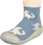 Playshoes Kid's Aqua-Socke Dino Allover Watersportschoenen grijs - Thumbnail 1