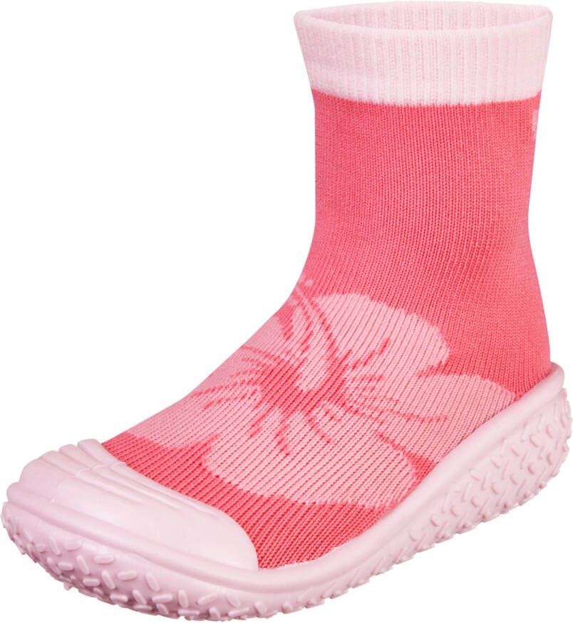 Playshoes Kid's Aqua-Socke Hawaii Watersportschoenen roze