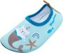 Playshoes Kid's Barfuß-Schuh Einhornmeerkatze Watersportschoenen blauw - Thumbnail 1