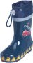 Playshoes Kid's Gummistiefel Feuerwehr Rubberlaarzen blauw - Thumbnail 1